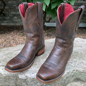 Chisos No 2 Brushed Brown Cowboy Boots
